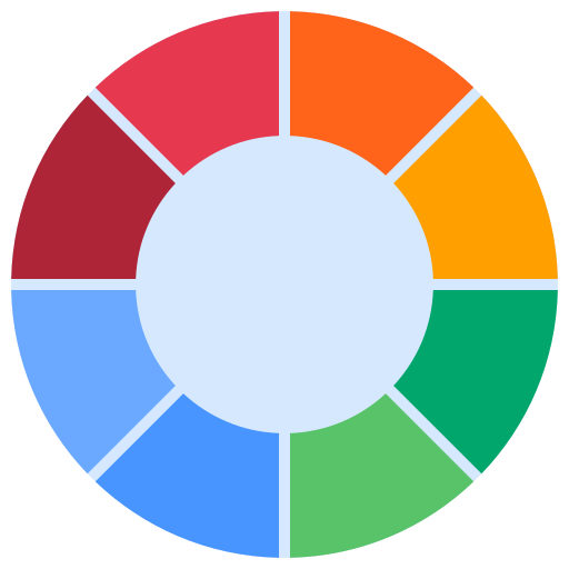 Color wheel Generic color fill icon