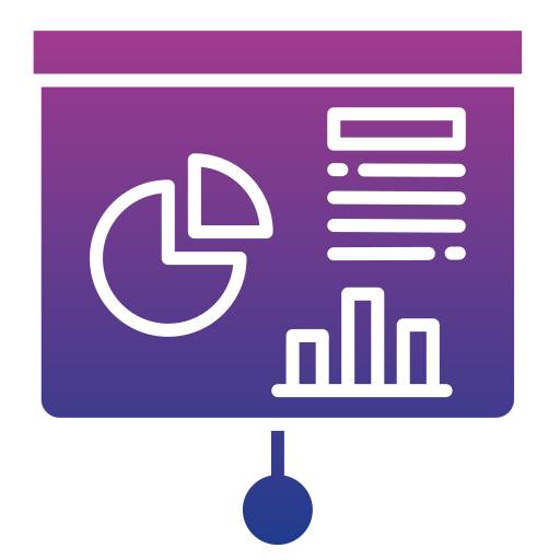 Presentation Generic gradient fill icon