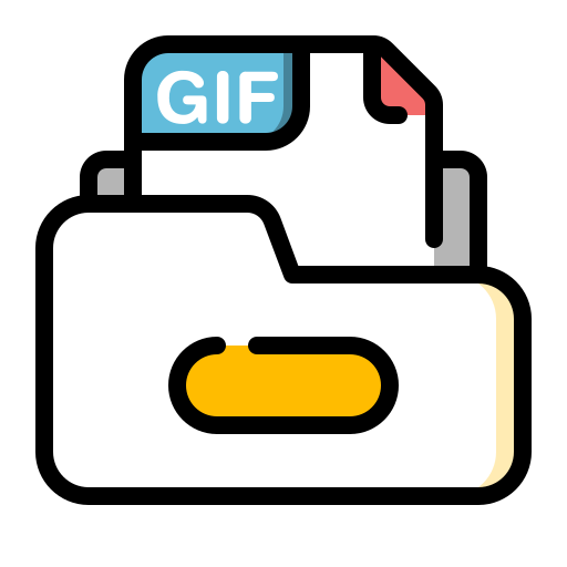 Gif Generic color lineal-color icon