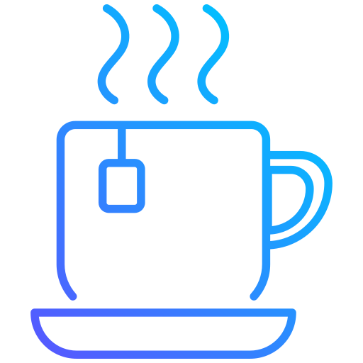 Hot tea Generic gradient outline icon