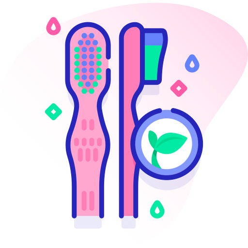 Toothbrush Special Ungravity Lineal color icon