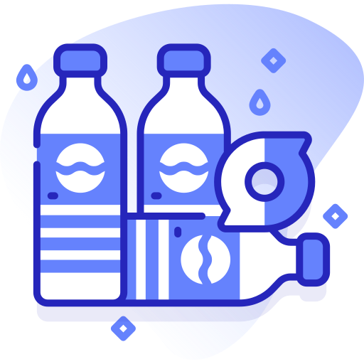 Plastic bottle Special Ungravity Lineal icon