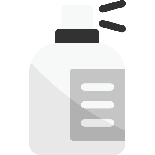 butelka z rozpylaczem Generic color fill ikona