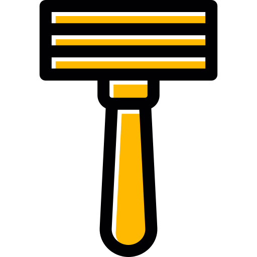 cuchilla de afeitar Generic color lineal-color icono