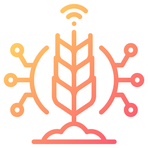 Smart farming Generic gradient outline icon