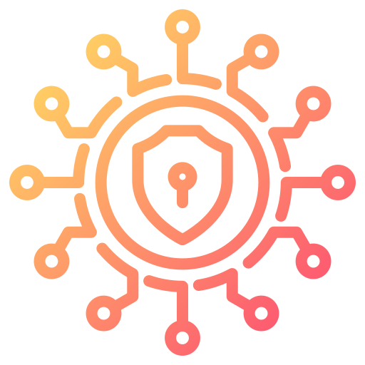 la cyber-sécurité Generic gradient outline Icône