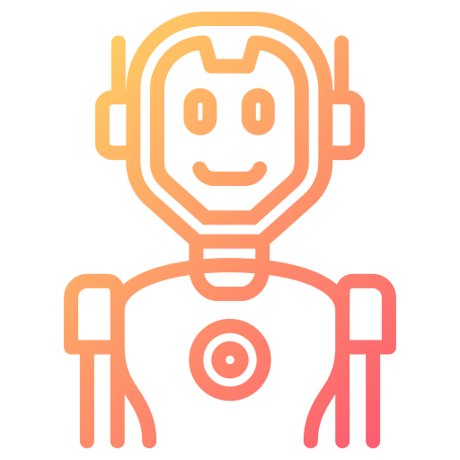 umanoide Generic gradient outline icona