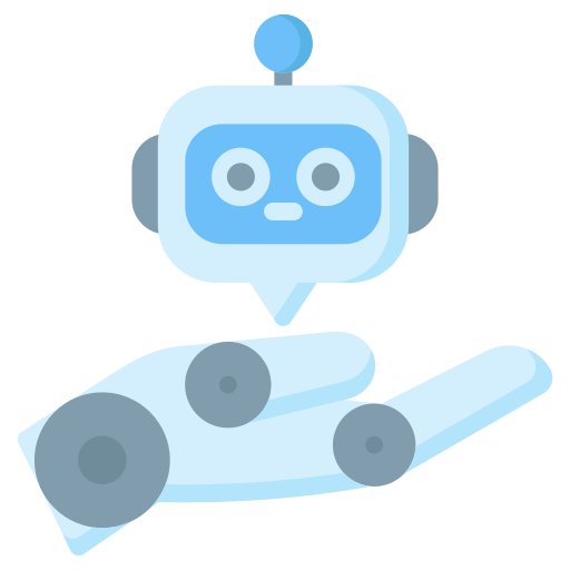 asistente robot Generic color fill icono
