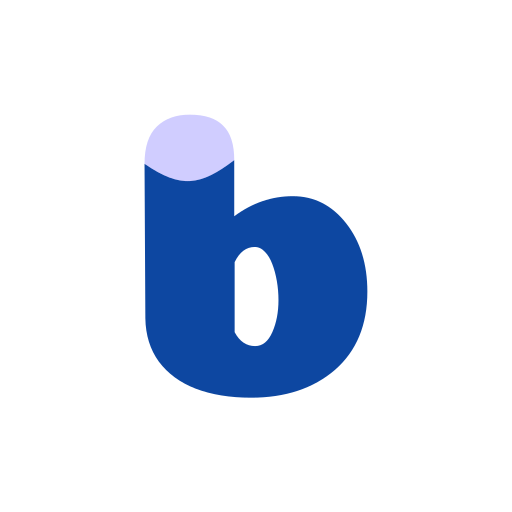 la lettre b Generic color fill Icône