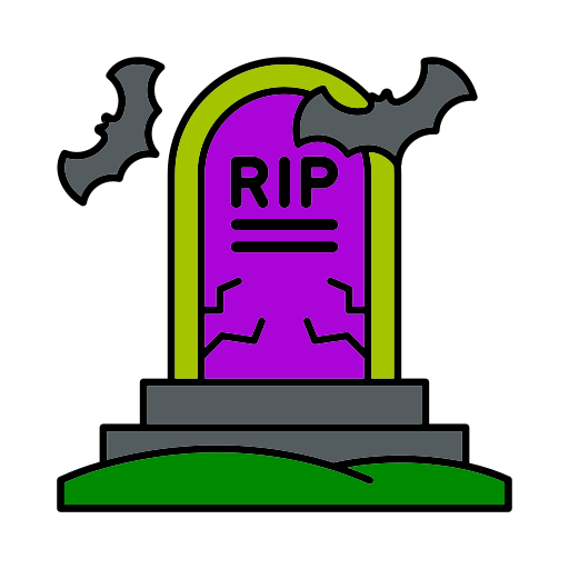Tombstone Generic color lineal-color icon