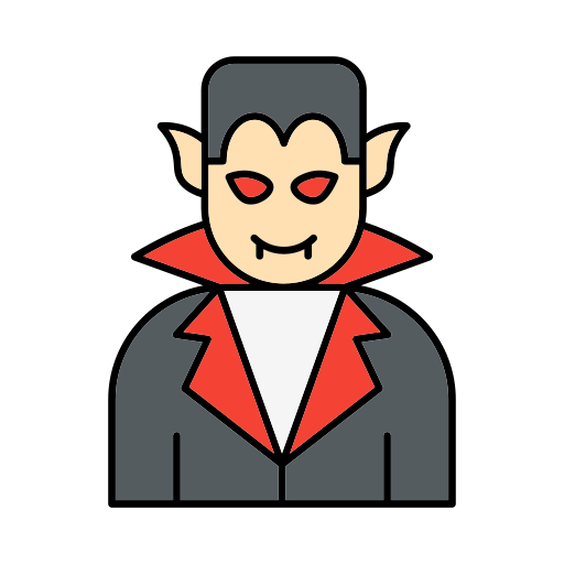 Vampire Generic color lineal-color icon