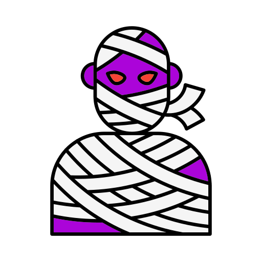 mummie Generic color lineal-color icoon