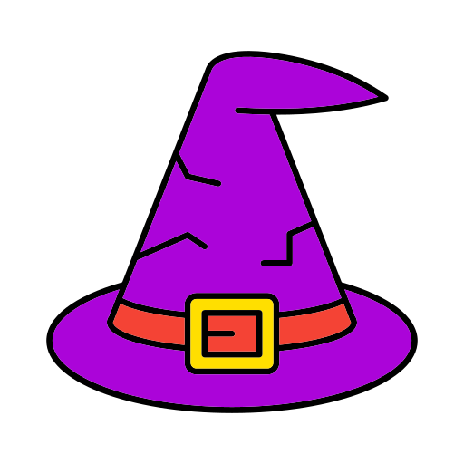 Witch hat Generic color lineal-color icon