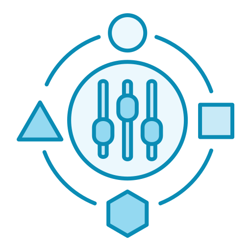 Adaptability Generic color lineal-color icon