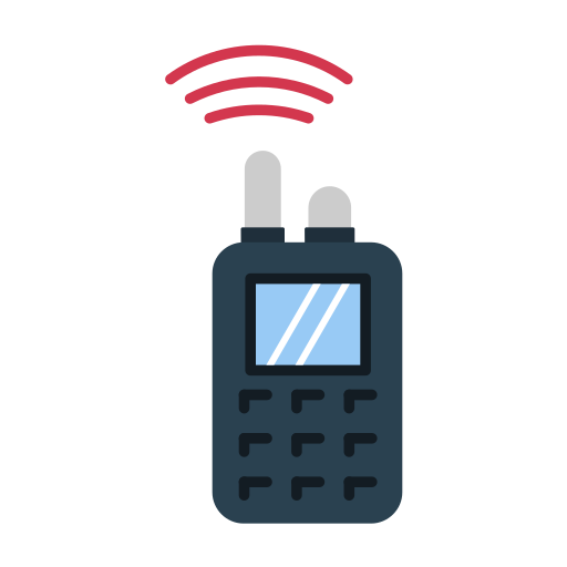 Walkie Generic color fill icon