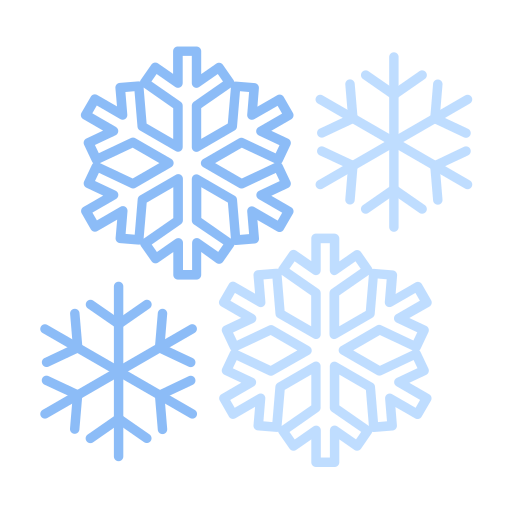 Snowflake Generic color fill icon