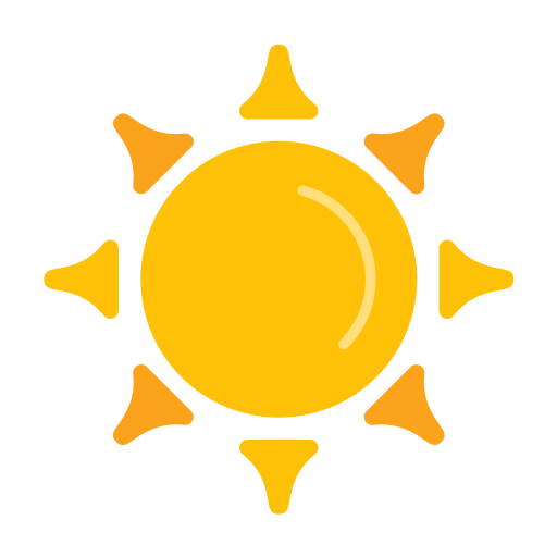 Sunny Generic color fill icon