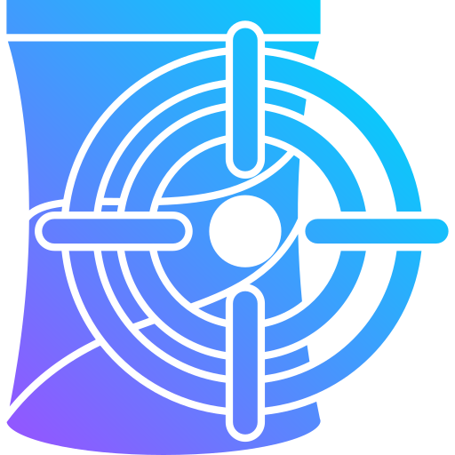 cible Generic gradient fill Icône