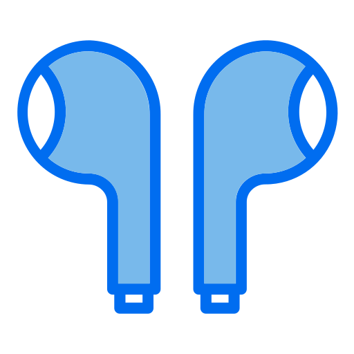 Earbuds Generic color lineal-color icon