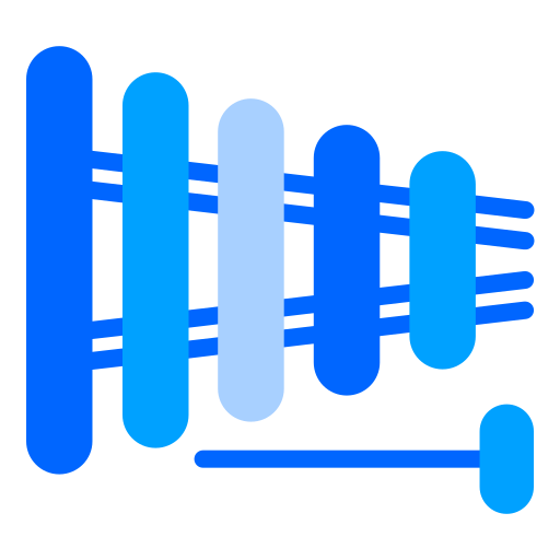 Xylophone Generic color fill icon