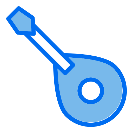 Mandolin Generic color lineal-color icon