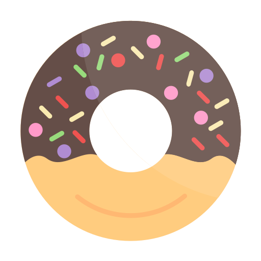 Donut Generic color fill icon