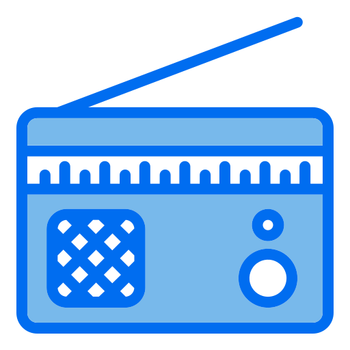 radio Generic color lineal-color icona