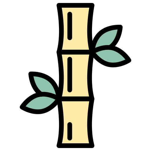 竹 Generic color lineal-color icon