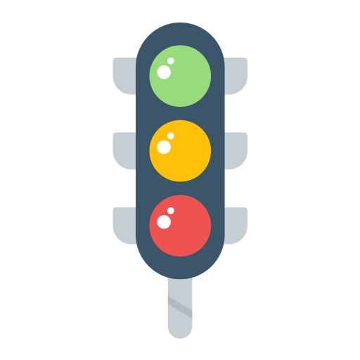 Traffic Generic color fill icon