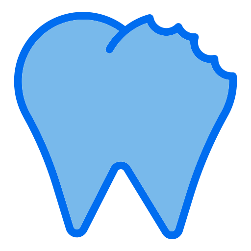 Зуб Generic color lineal-color иконка