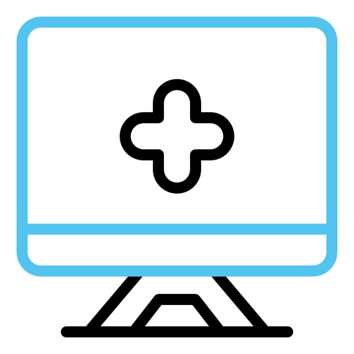 Display Generic color outline icon