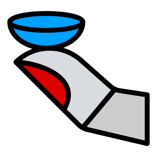 kontaktlinse Generic color lineal-color icon