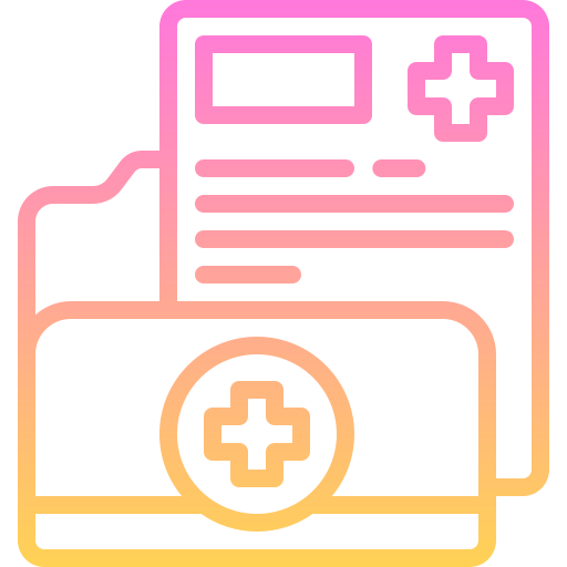 Medical record Generic gradient outline icon