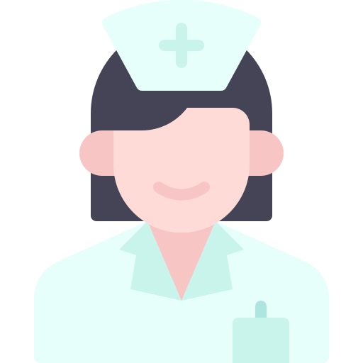 pielęgniarka Generic color fill ikona