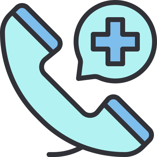 telefon szpitalny Generic color lineal-color ikona