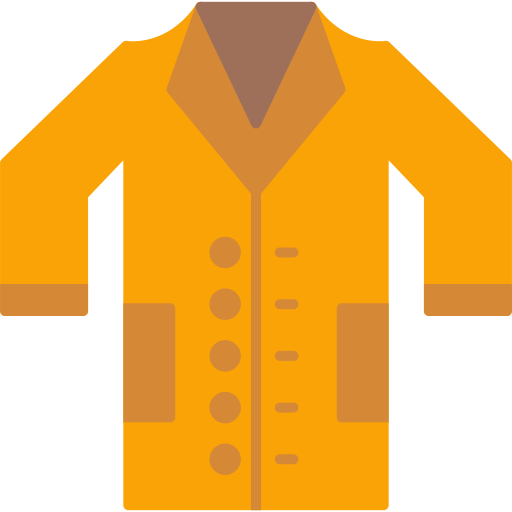 abrigo Generic color fill icono