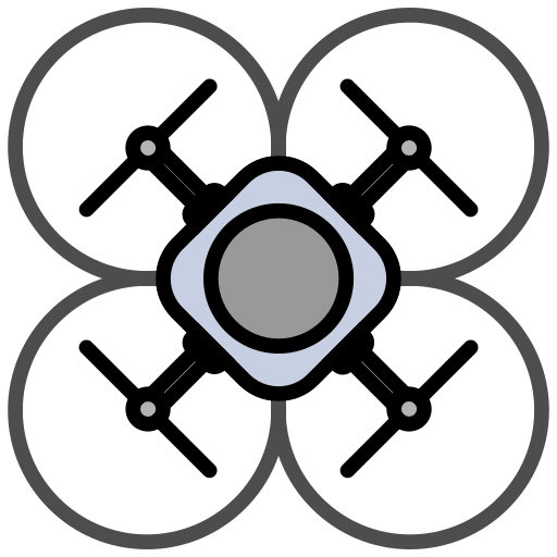 ドローン Generic color lineal-color icon