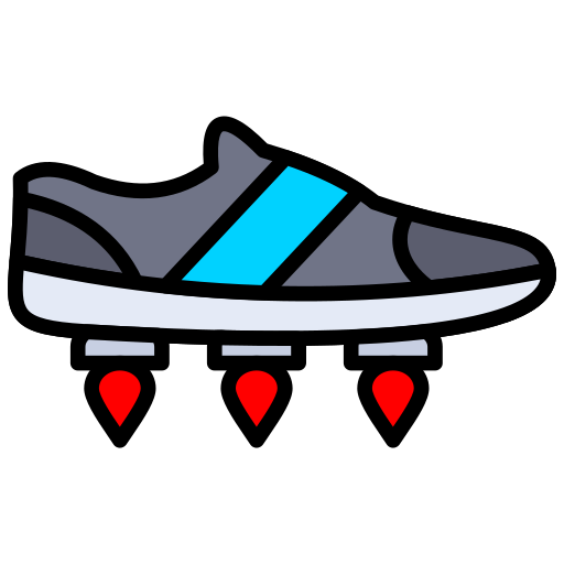 zapatos voladores Generic color lineal-color icono