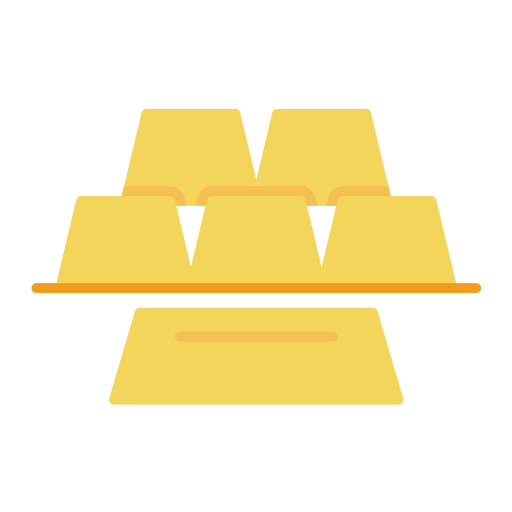 Ingots Generic color fill icon