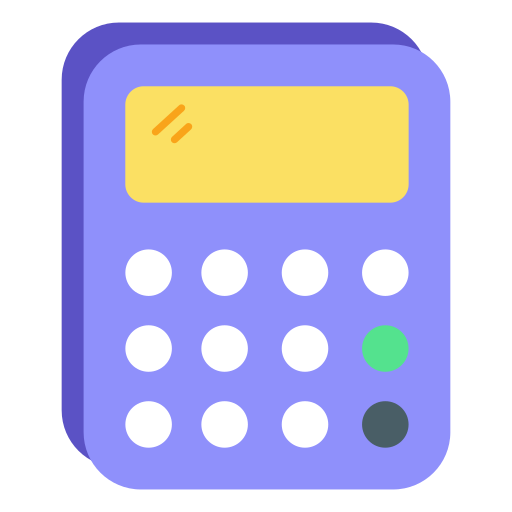 Caluclator Generic color fill icon