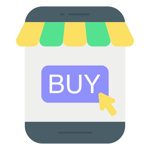 온라인 구매 Generic color fill icon