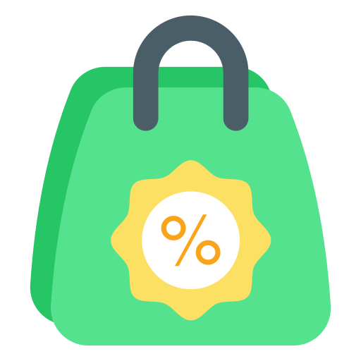 Shopping discount Generic color fill icon