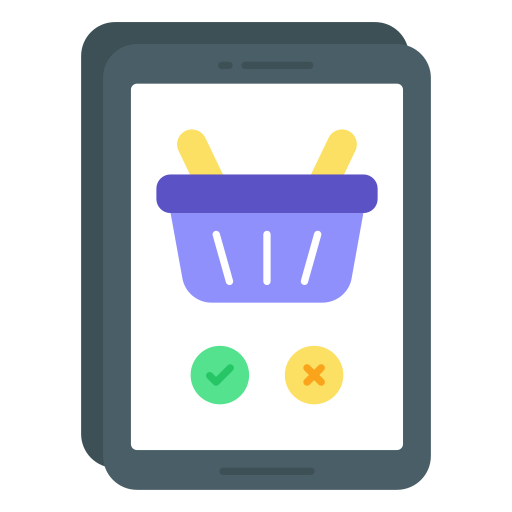 Online order Generic color fill icon