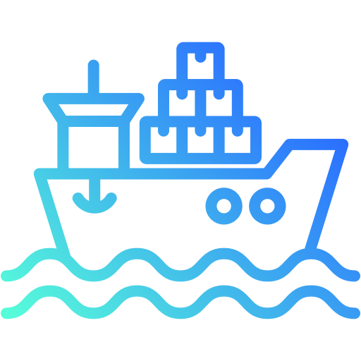 Container ship Generic gradient outline icon