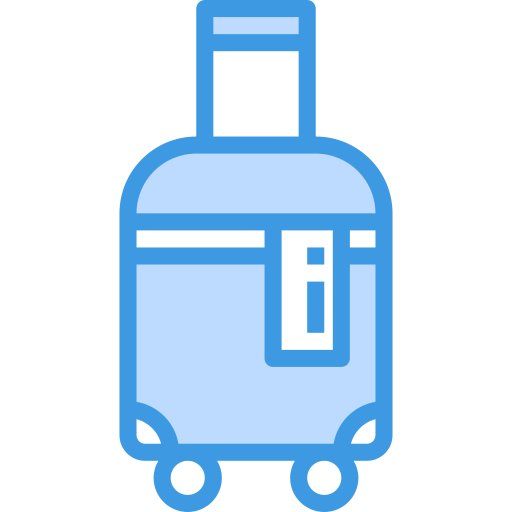 bagaglio itim2101 Blue icona