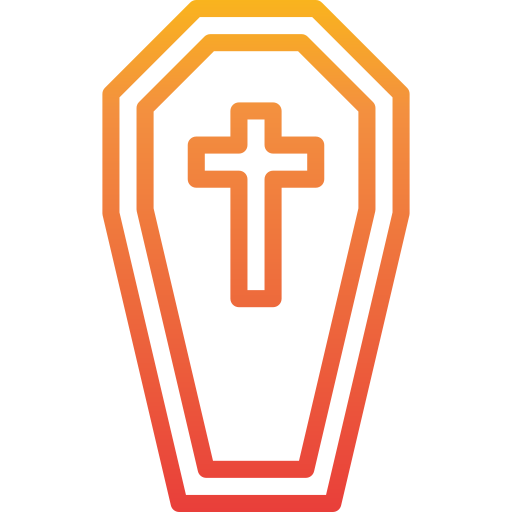 Coffin itim2101 Gradient icon