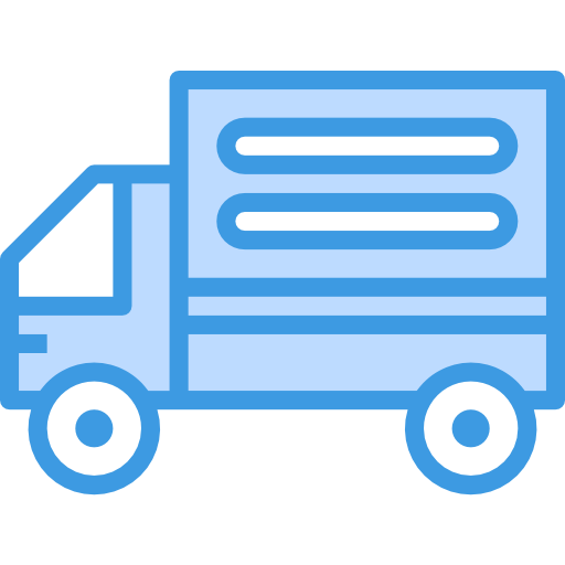 Truck itim2101 Blue icon