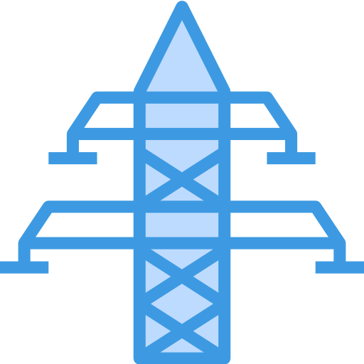 전기 타워 itim2101 Blue icon