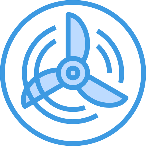 Fan itim2101 Blue icon