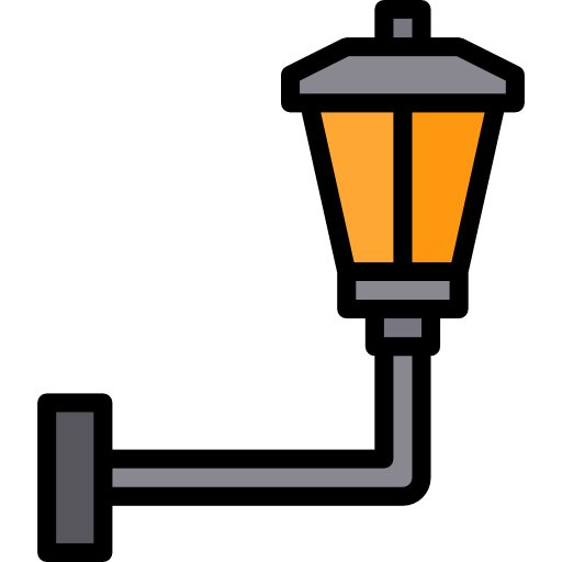 Lamppost itim2101 Lineal Color icon